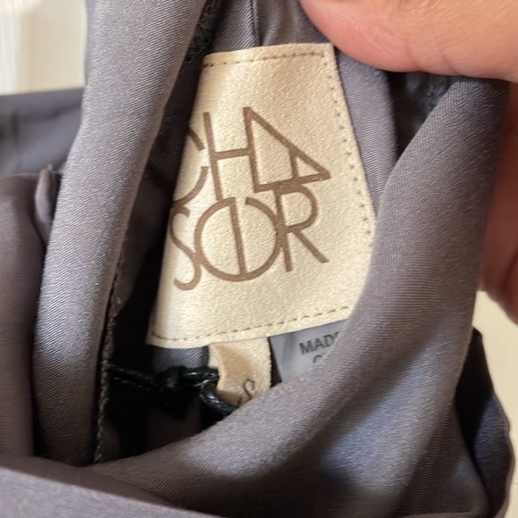 NWT chaser silky basics cross back jumpsuit grey - Picture 9 of 9